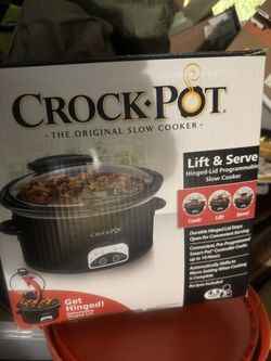 brand new open box crock pot 4.5 qt