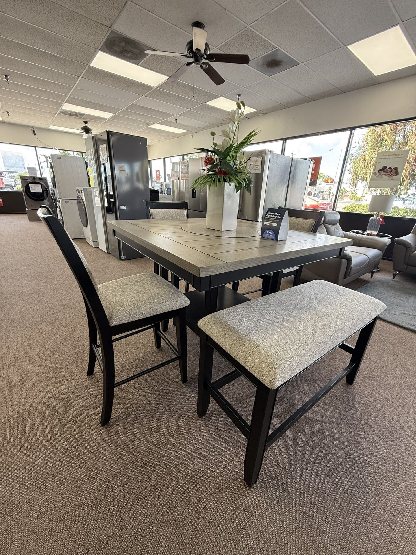 6PC DINING TABLE SER