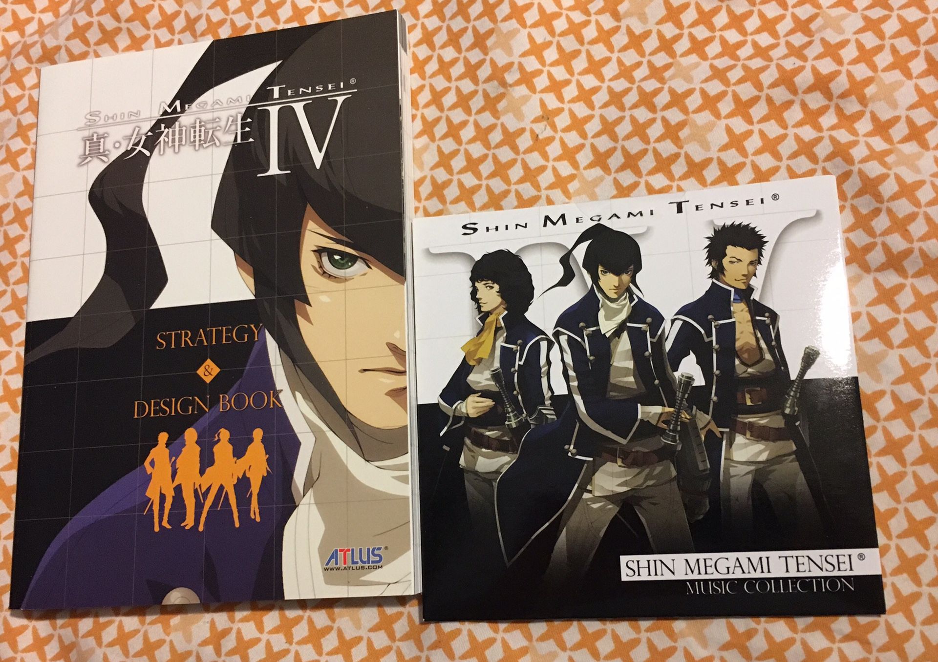Shin Megami Tensei IV Strategy & Design Book and Music Collection CD $5 for all