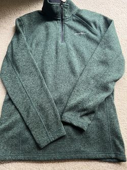 Eddie Bauer Quarter Zip Long Sleeve Size M
