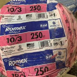 romex 10/3 250ft 250$