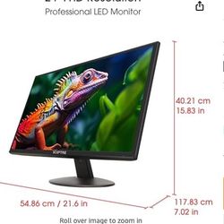 (2) 24” Monitors