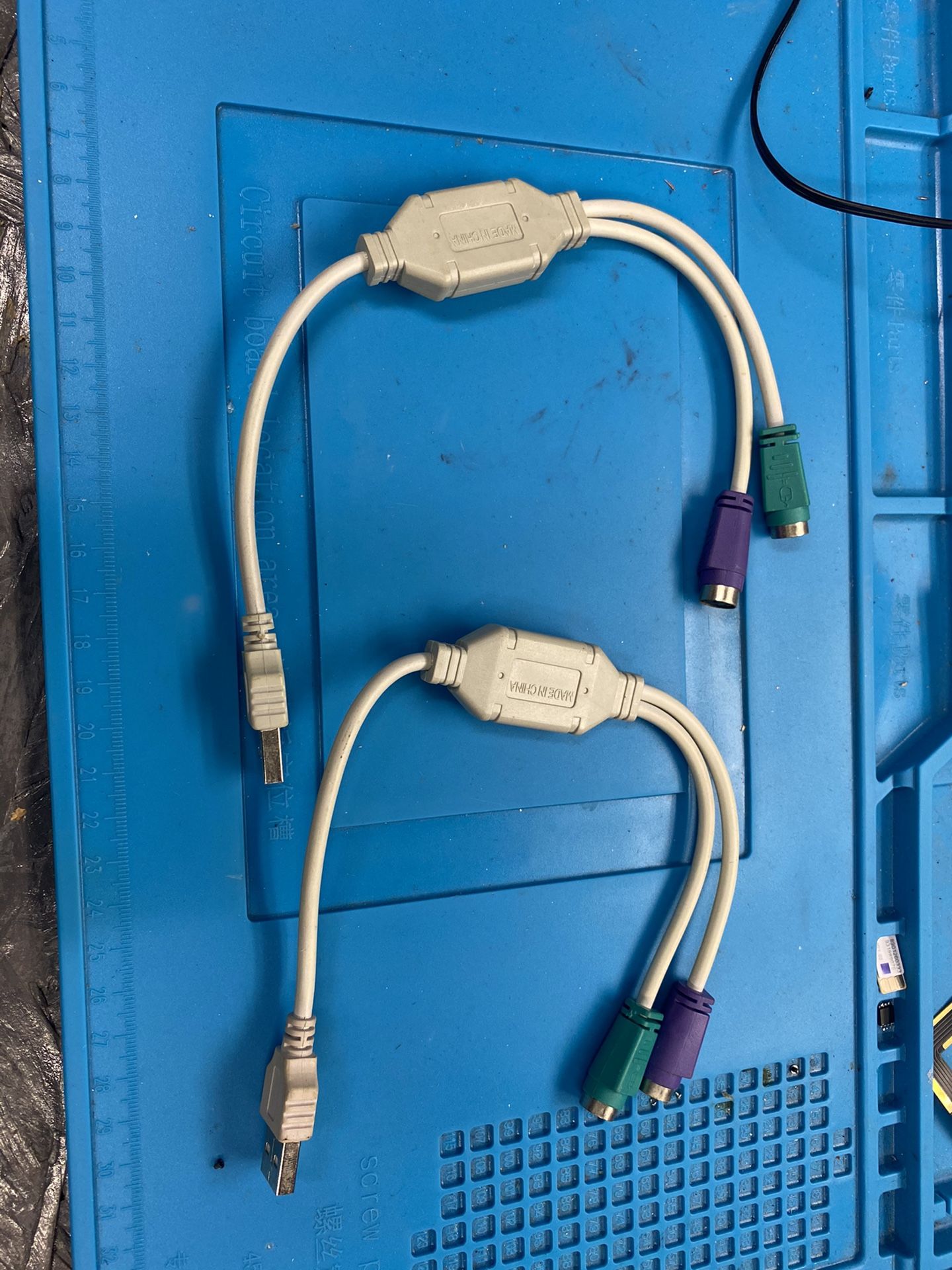 USB to ps2 mouse and keyboard adapter