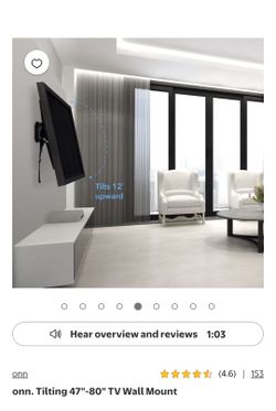 Tilting Wall Mount 47-80"