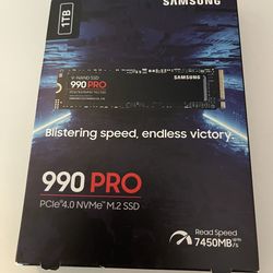 1TB Samsung 990 PRO NVMe SSD