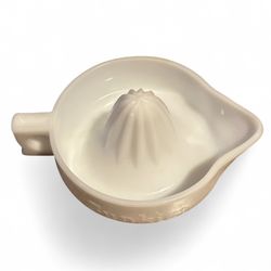 Vintage Sunkist Milk Glass Juicer, 1960s Kitchenalia