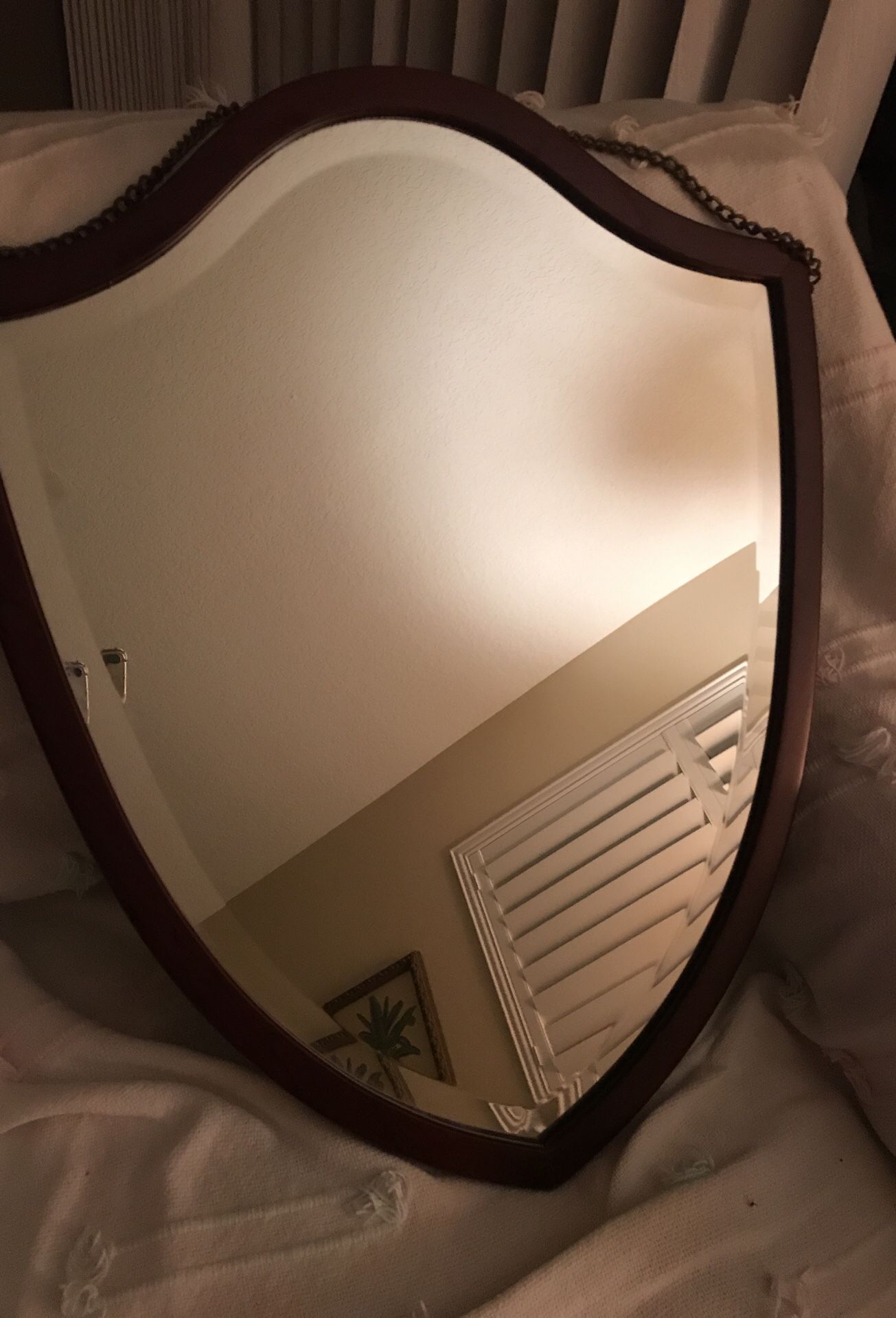 Unique mirror. Appears antique