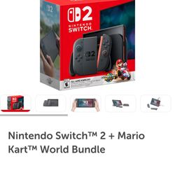 Nintendo Switch 2 + Mario Kart World