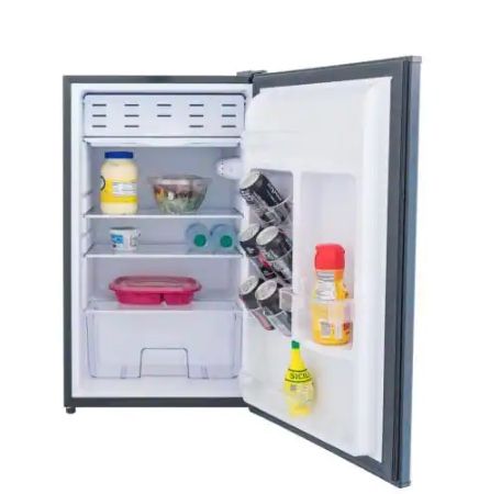 (Negotiable) Magic Chef 3.3 cu. ft. Mini Fridge in Stainless Look