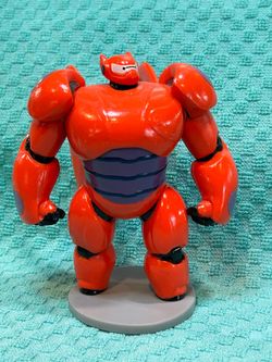 Disney Store BAYMAX MECH Big HERO 6 FIGURINE Red Figure PVC