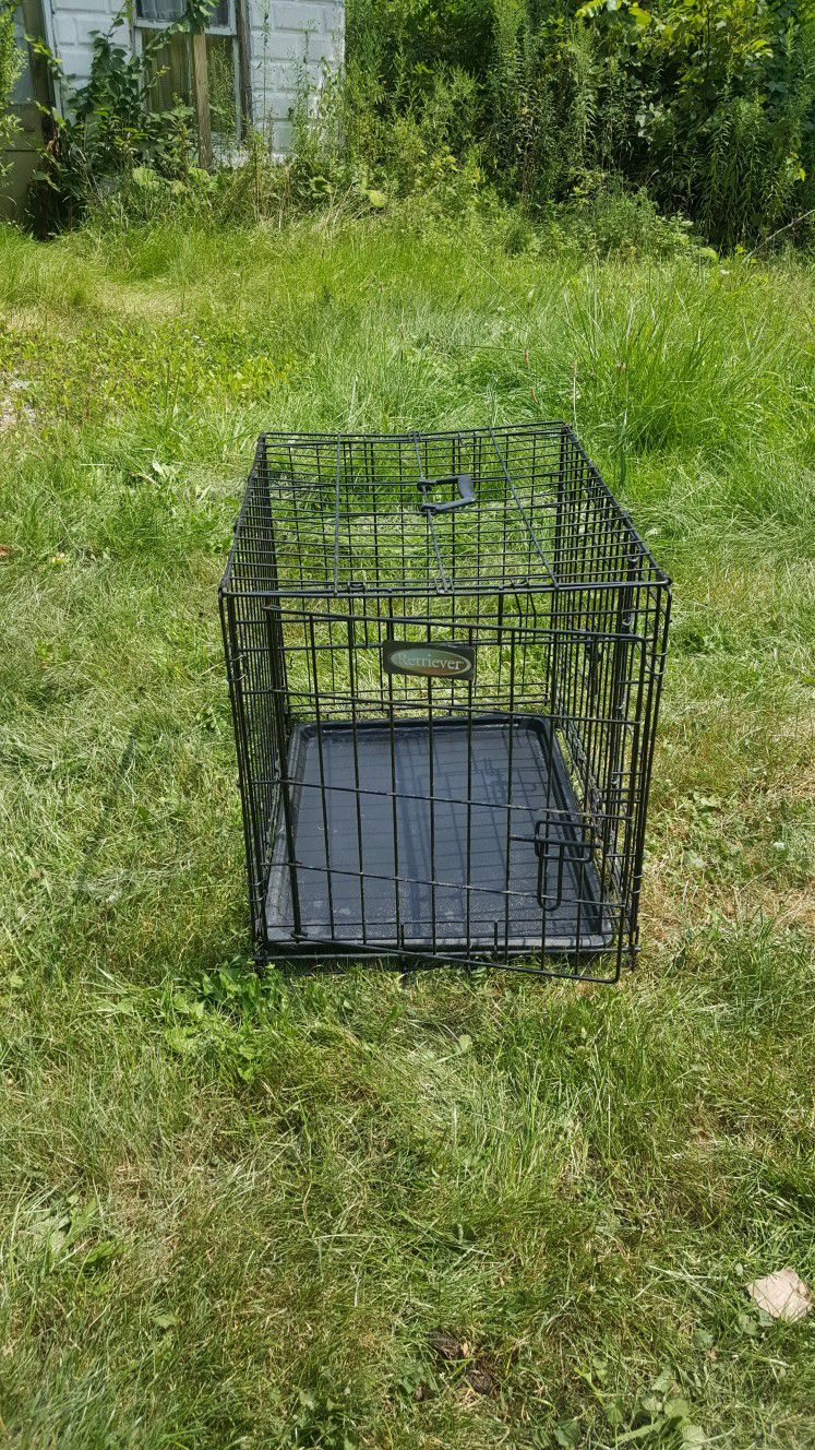 Never Used  / Retreiver Dog Cage  18 W X21H X24D