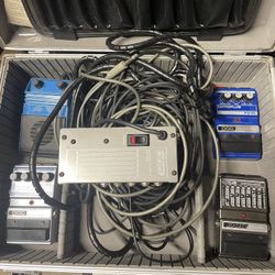 Electric Guitar Pedals  Sold Separately 