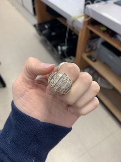 14k yellow gold ladies ring