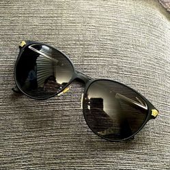 Versace Women's Round Sunglasses with the Versace symbol on each side -NEW!