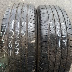 225/65 17 Pair Of Tires Brand Mazama 