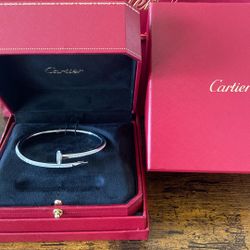 Cartier White Nail Bracelet 