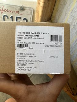 DT swiss 350 15x100 32H