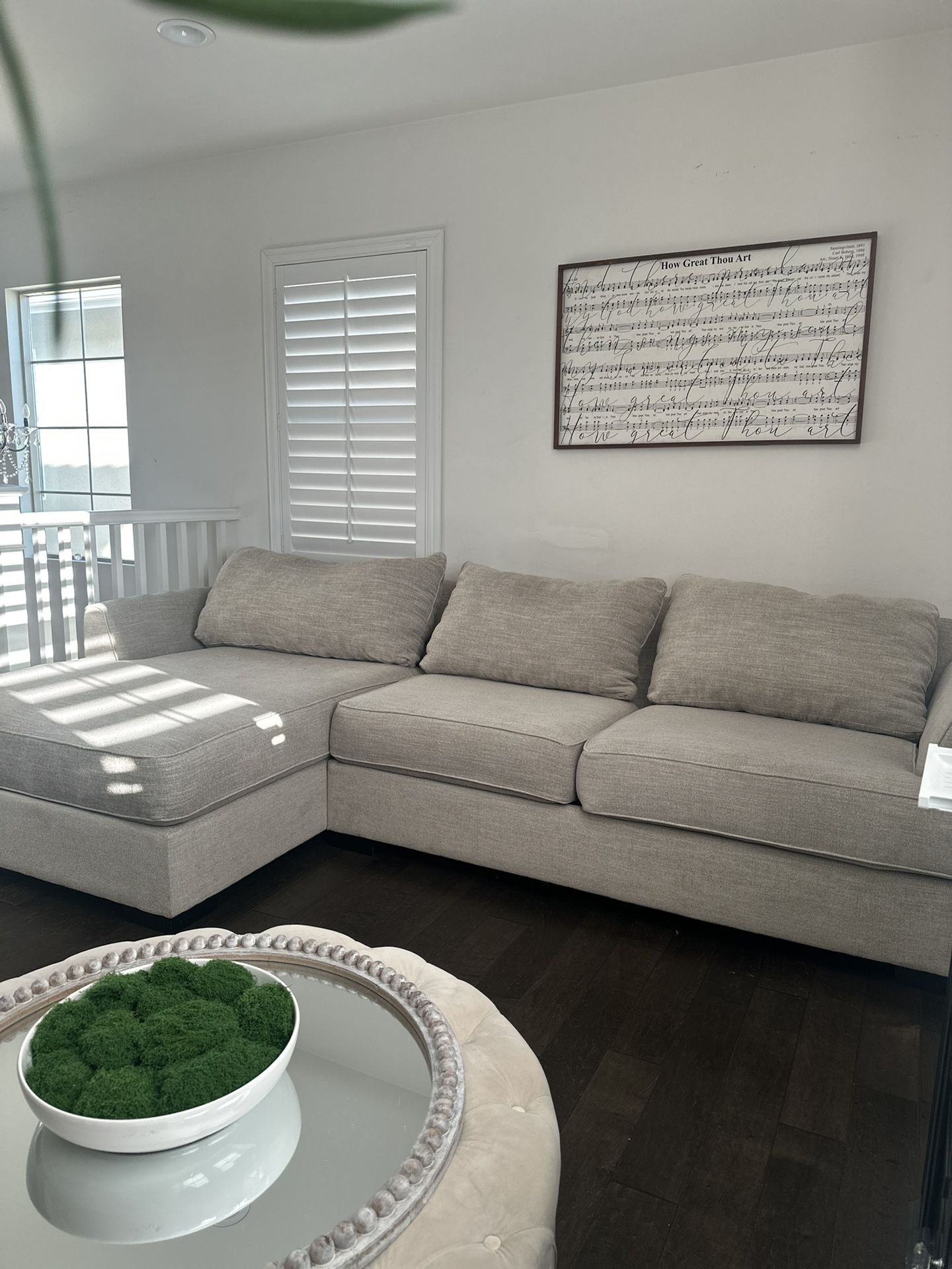 Oversize Sofa Sectional With Double Chaise