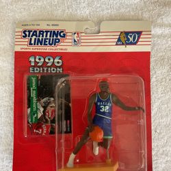 Starting Lineup Larry Johnson Action Figure 1996 Edition Vintage New In Package