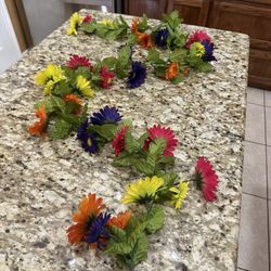 Faux Floral Garland 