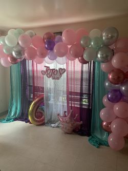 JoJo Siwa Balloon Garland/ Arch Party Decorations