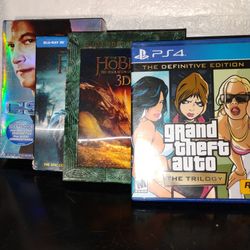 Movies And PS4 Games 
