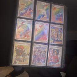 Trainer card some of Them are rainbow