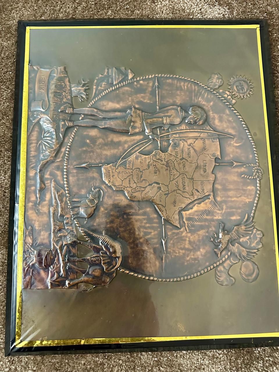 Vintage South Africa Frame