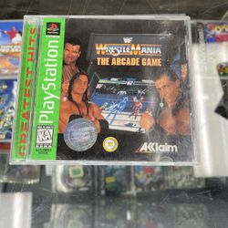Wrestlemania Arcade Game Ps1 $40 Gamehogs 11am-7pm