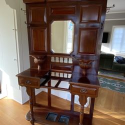 Turn Of The Century Hall Tree