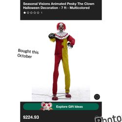 Halloween animatronic