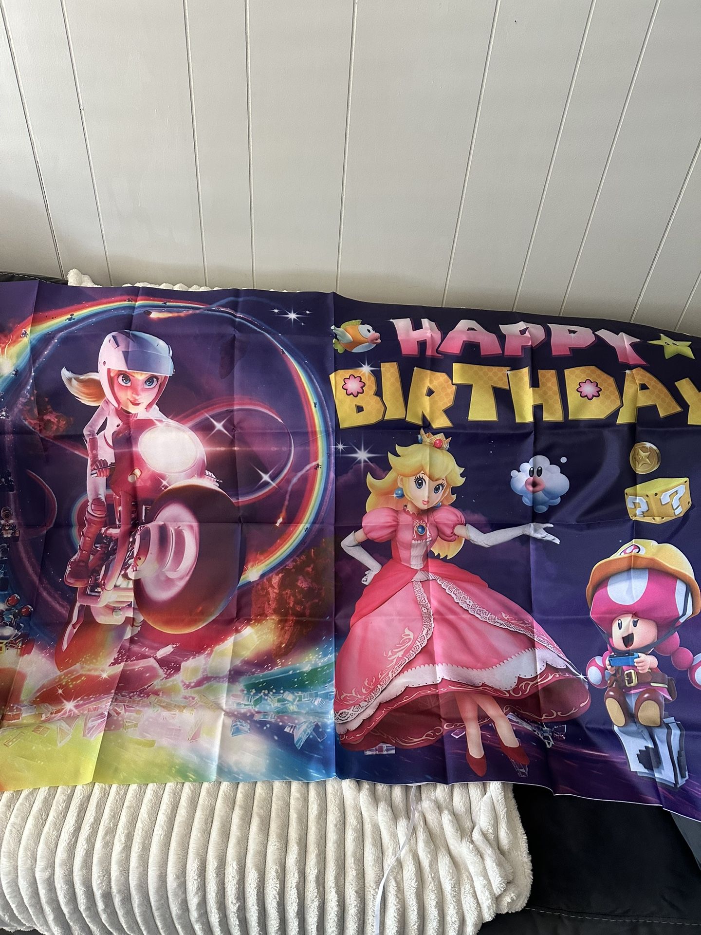 Princess Peach Backdrop