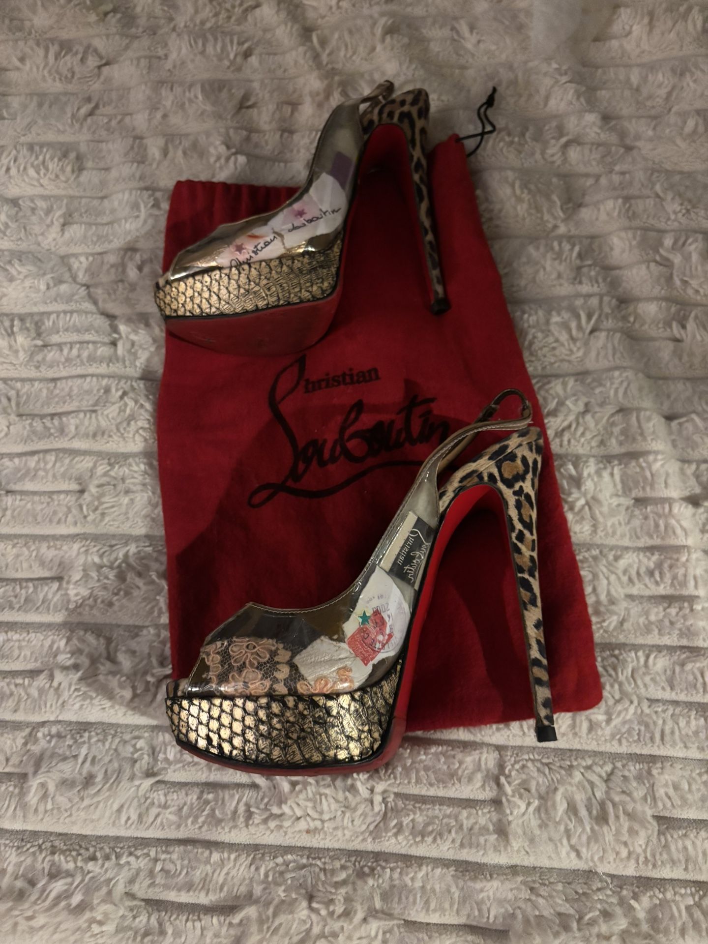 Christian Louboutin Paris Heels 5”