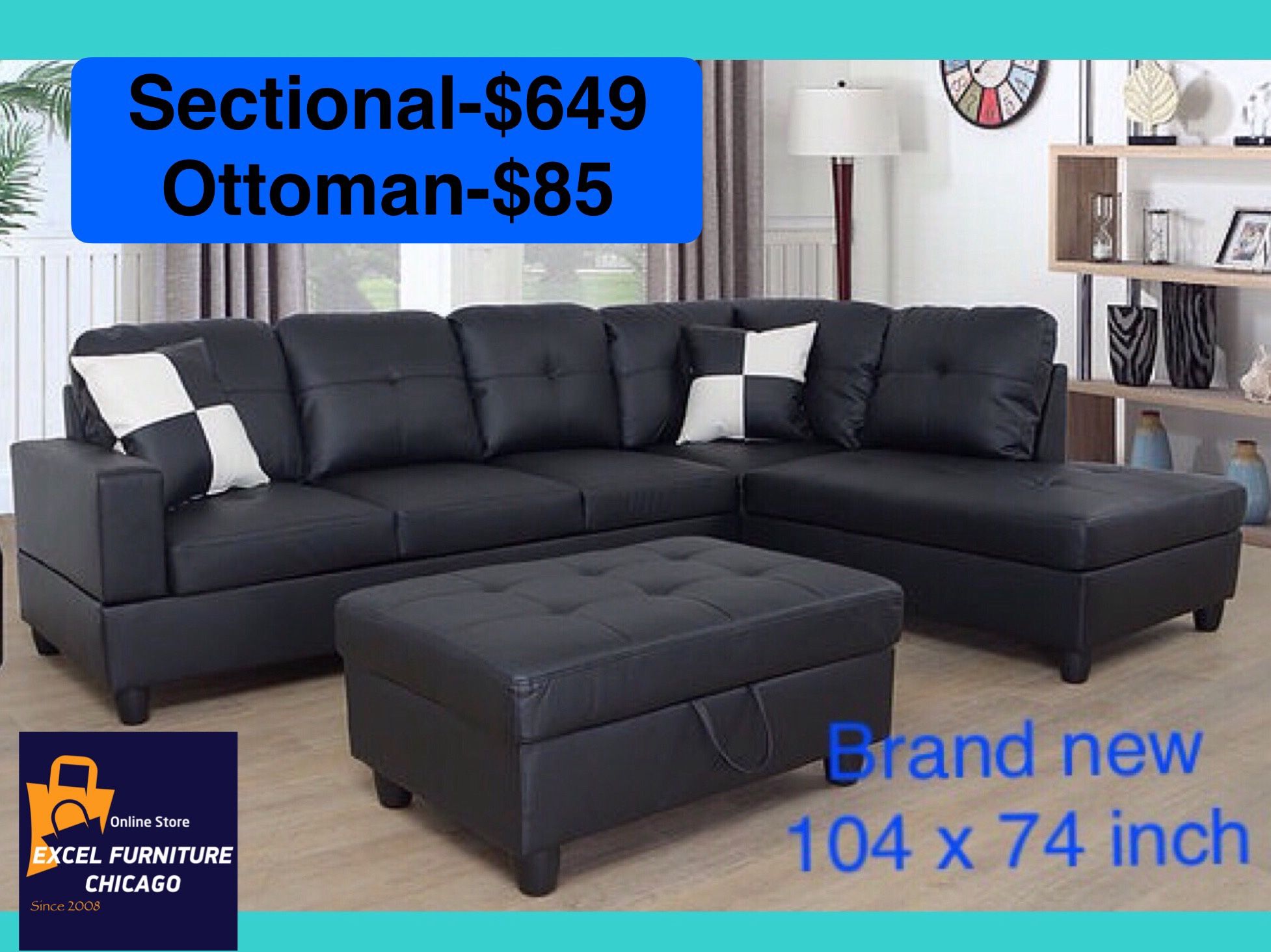 🌺FREE DELIVERY🌺Brand New Sectional Sofa Couch