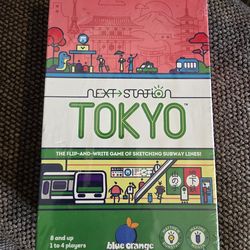 NEW Next Station Tokyo Board Game Blue Orange Flip & Write Sketching Subway Lines