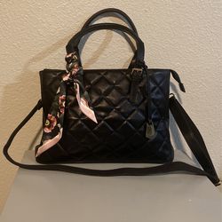 New Black, vegan leather tote bag