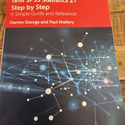 IBM Statistics 27 Step By Step