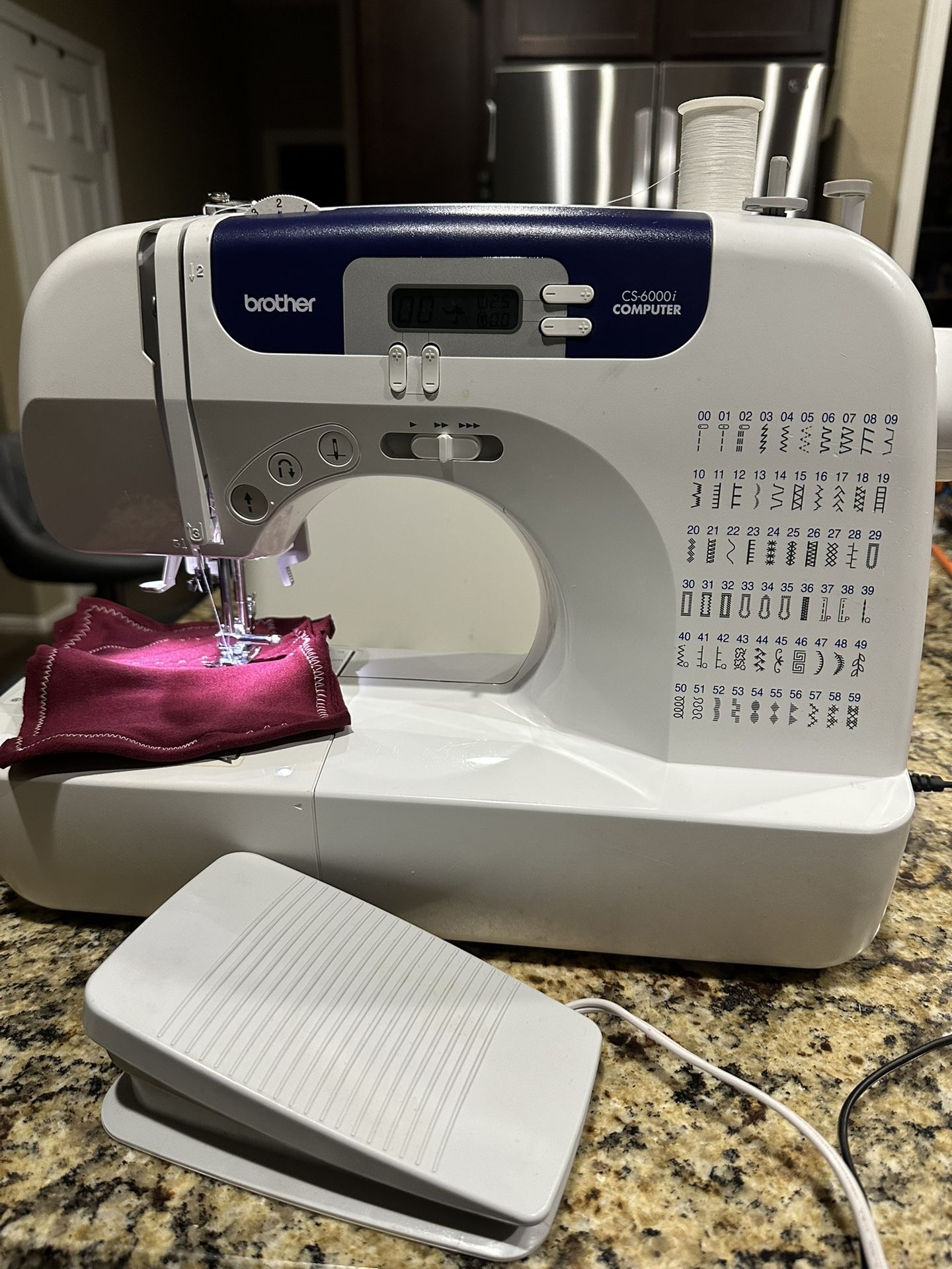 Sewing Machine CS6000I Computerized