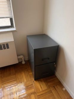 2-Drawer Locking File Cabinet – Heavy-Duty Metal Filing Cabinet — $80 each