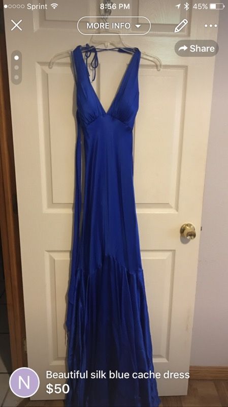 Cache blue dress