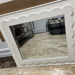 Wood Mirror 24”x 26.5”
