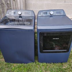 GE Profile Washer And Dryer Set