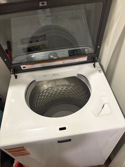 Maytag brand washer & dryer
