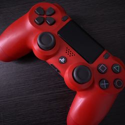 Red PS4 Controller 