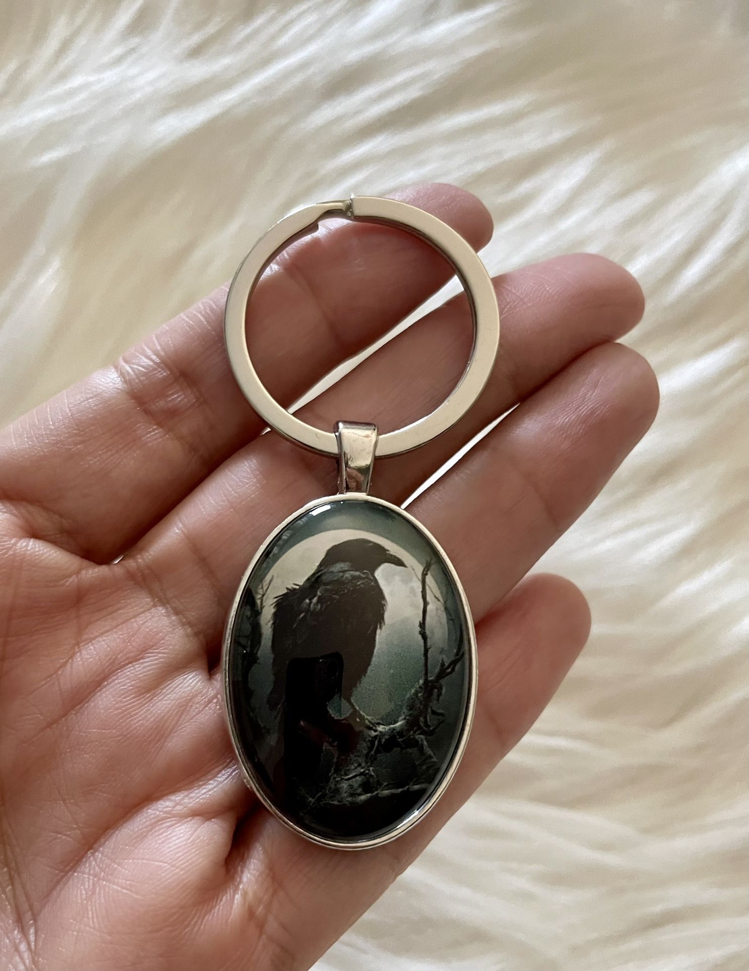 Brand New Black Game Of Thrones Pendant Keychain