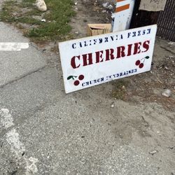 Cherries fundraiser