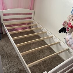 Girls Twin Bed Frame (mattress not included)