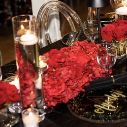 Red Silk Flower Arrangements For Sale