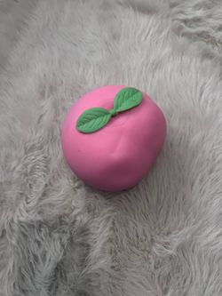Pink Peach Squeeezy Squishy