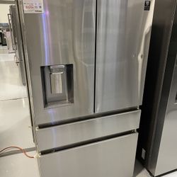 Samsung Stainless Steel 23 Cu. Ft. Counter Depth 4-Door French Door Refrigerator 